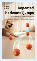Juguete Inteligente Para Gatos Bola Rodante Recargable Juguete Interactivo Para Gatos Y Gatitos Plástico Material Para Juegos Interiores - details 8