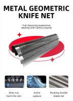Cortador De Pelo Profesional Kemei-3382 Recargable 0mm Afeitadora Eléctrica Para Hombres Sin Cable Alta Calidad Corte Seco Y Húmedo - details 4