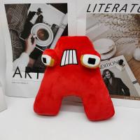 Muñeco De Peluche Alfabeto Inglés 26 Letras Juguete Suave Para Niños Y Niñas Regalo De Navidad Montessori Relleno De Algodón PP - details 4