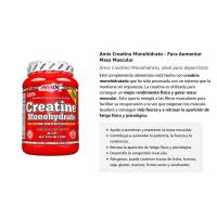 Amix Creatine Monohidrato 500g+ 250g + BARRITA PROTEICA REGALO - Suplemento Alimenticio - Mejora Rendimiento Físico - details 0