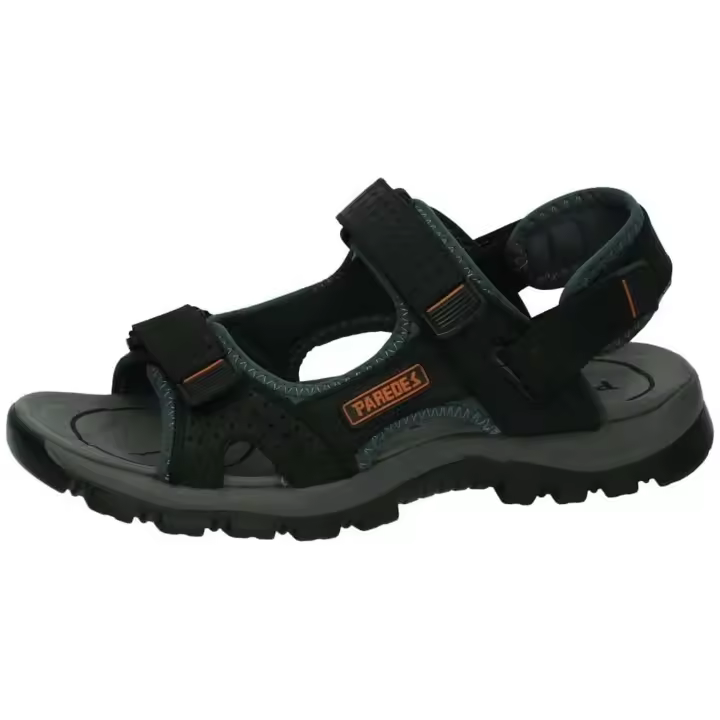 Sandalias Paredes Gredos para hombre en color negro - 1