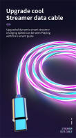 Cable USB Tipo C Luminoso NNBILI 3 En 1 Con Luz LED Para Fiestas Carga De Teléfono Compatible Con Xiaomi iPhone 14 Samsung S24 Accesorios De Teléfono - details 3