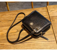 Bolso De Hombro Para Mujer Estilo Vintage 2023 Cuadrado Sencillo Con Compartimento Bolso Cruzado De Diseñador Bolsa Mensajera Feminina Material PU Con Lining De Poliéster - details 16