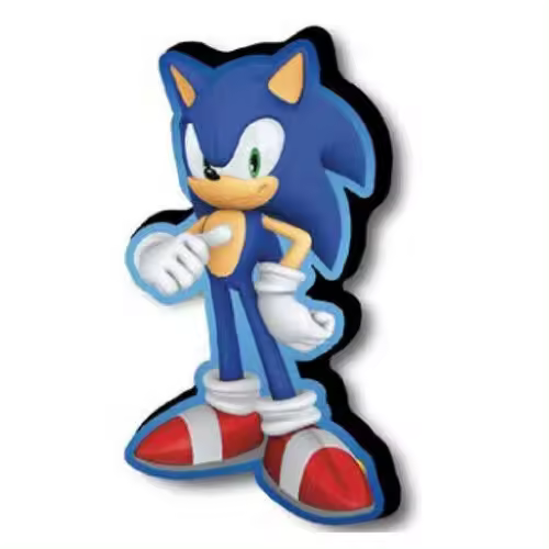 sonic cojin 3d 35cm - 1