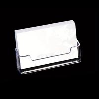 Porta Tarjetas De Negocios Transparentes De Plástico Acrílico Soporte De Exhibición Para 30-40 Tarjetas De Identificación - details 4