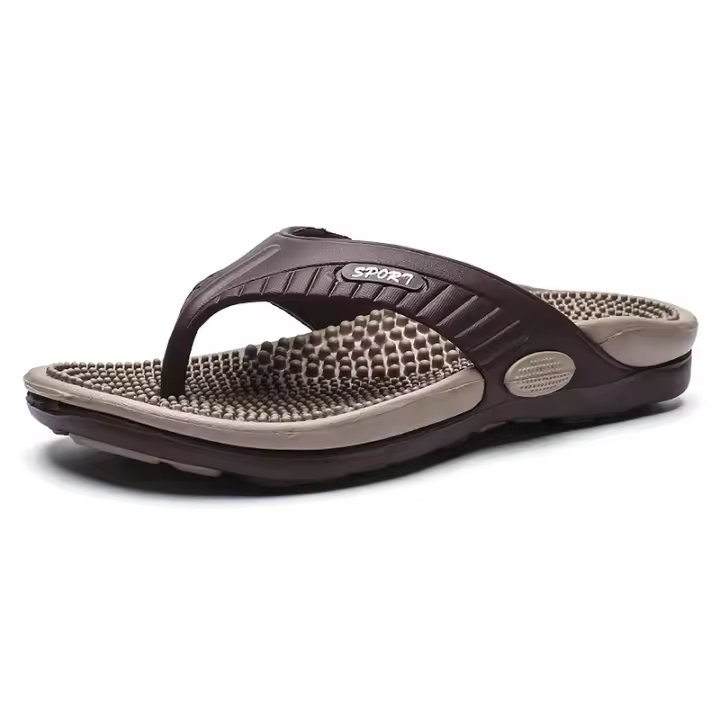 Nuevos Sandalias De Verano Para Hombre Casual Transpirables Para Interior Y Exterior Material De Suela De Goma Comodidad En Cada Paso - 1