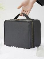 Estuche De Maquillaje Para Mujer Con Espejo Y Gran Capacidad LED Inteligente Estuche De Belleza Y Cuidado De La Piel Para Viajes Estilo Minimalista - details 3