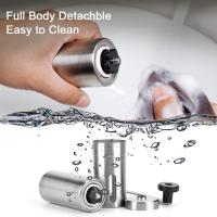 UNIFUN de Maple inoxidable con cónico de Cerámica ajustable, Molino de manivela, tamaño compacto perfecto para su hogar - details 2