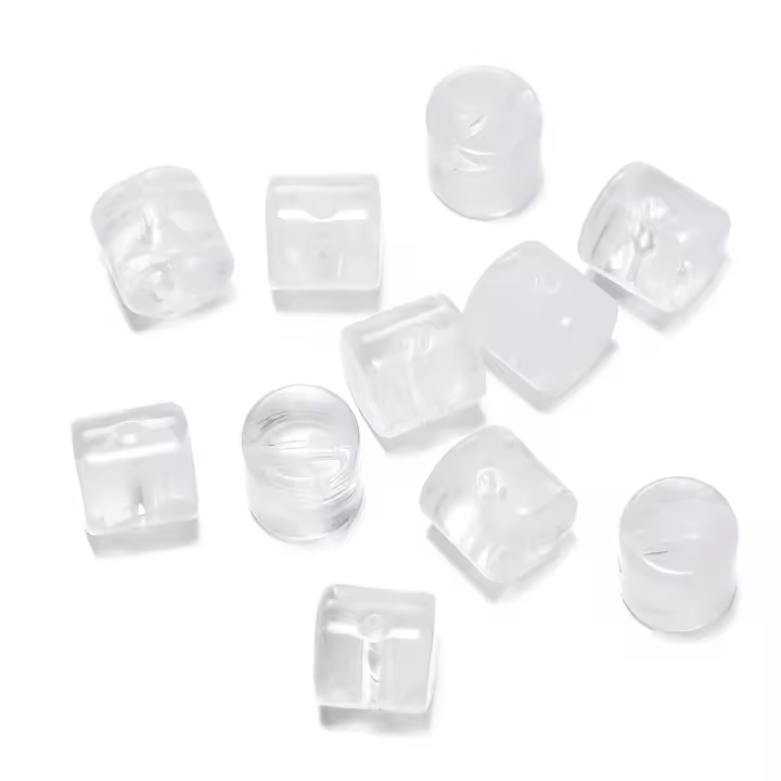 10pcs Cuentas Espaciadoras De Forma Cilíndrica 11.5x12mm Imitación De Piedra Acrílica Para Fabricación De Joyas Pulseras Collares DIY - 1