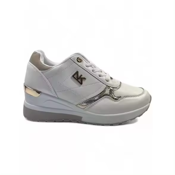 TIMBOS Deportiva Cuña Interior de Mujer Blanco 128740 - Clásico - 1