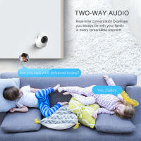 Monitor De Bebé Con Cámara Y Audio Bidireccional 4.3 Pulgadas Batería De 2000mAh Visión Nocturna Automática Seguridad Infantil - details 7