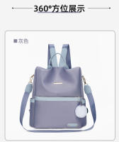 Mochila De Moda Para Mujer Ultra Ligera De Gran Capacidad Antirrobo Bolsa De Hombro Para Viajes Escolaridad Material PU - details 14