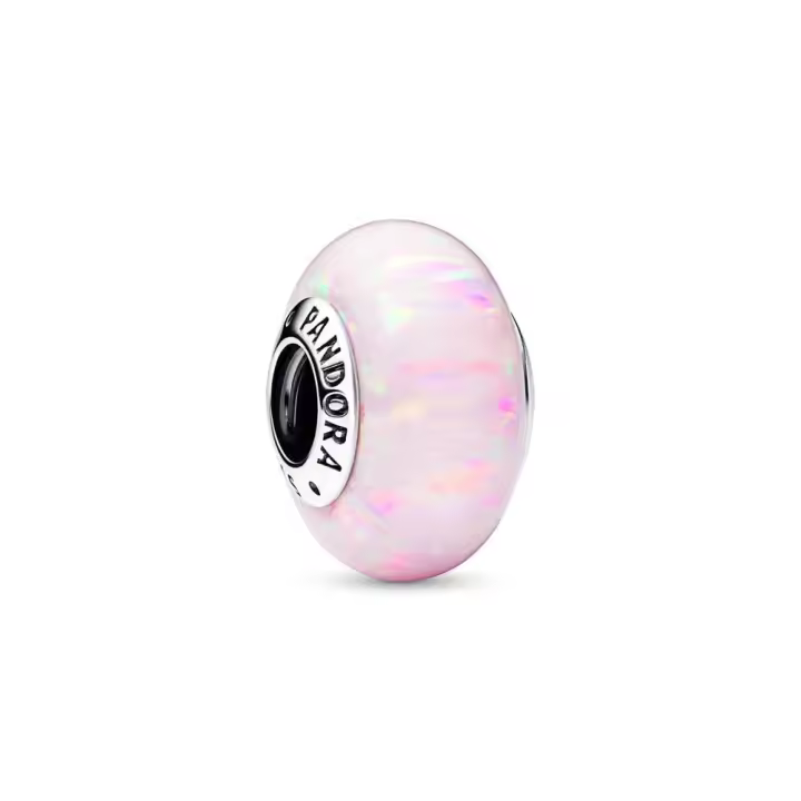 791691C03 - Charm en plata de ley Rosa Opalescente Pandora 791691C03 PANDORA Raíz Joyas Pandora MUJER inicio Charm Pandora Mujer Pandora Original - 1