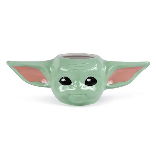 TAZA DESAYUNO FORMA THE MANDALORIAN BABY YODA PYRAMID INTERNATIONAL REDSTRING SCMG25972 - 1