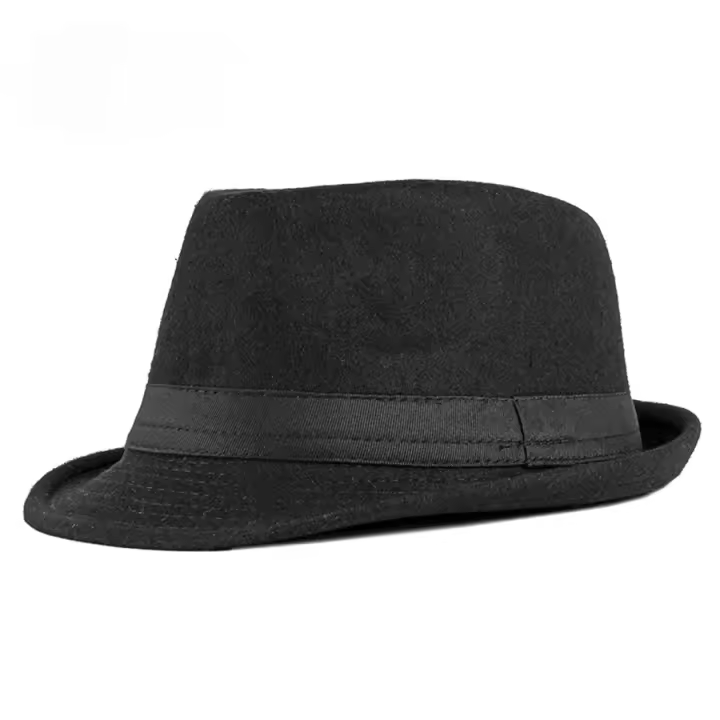 Gorro De Paja Británica Unisex Para Hombres De Medio Age Gorro De Cuero Ganchillo Invierno Otoño Fiesta Boda Magia Caps - 1