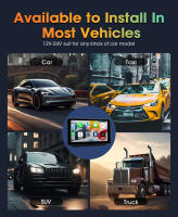 JMCQ Pantalla Inteligente Para Coche Con Carplay Y Android Auto Multimedia Reproductor De Vídeo Estéreo Sin Cable Para Apple Y Android - details 12