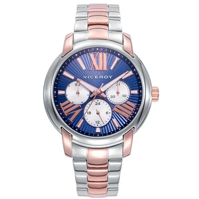 Reloj Mujer Bicolor Oro Rosa VICEROY Elegante y Moderno - Modelo 401268-33 - 1