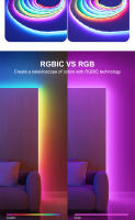 Tira De Luz LED RGB IC WS2811 Direccional 720 LEDs Brillo Alto Flexible DC12V 24V RA90 Para Decoración De Hogar Y Jardín - details 5