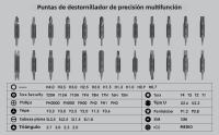 Juego De Destornilladores Precisos 49 En 1 Phillips TORX Magnético Para Reparación De Laptops iPhone PC MacBook Tablets Relojes Kit De Herramientas Multifuncionales De Acero Cromo-vanadio Antideslizante - details 1