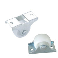 Ruedas De Plástico Fuerte Para Muebles 1 Pulgada Rueda Unidireccional Accesorios De Hardware Ruedas Fijas Para Ferrocarril Blancas Pack De 4/10 - details 3