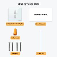 Interruptor De Cortina Inteligente Tuya ZigBee 3.0 Para Rollos Motor Eléctrico Google Home Alexa MQTTa Echo Control De Voz DIY - details 18