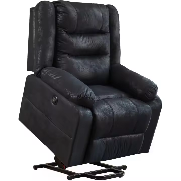 Silla de Masaje Asukale con Función de Calor y Ayuda para Levantarse – Sillón Relax Reclinable con Control Remoto, Masaje Vibratorio y Estilo Vintage – Ideal para Personas Mayores - 1
