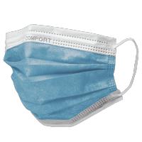 50 Mascarilla quirúrgica azul, tipo IIR, Med Comfort - details 0