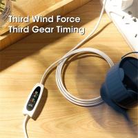 Ventilador de techo con control remoto inteligente USB de 7,08 pulgadas con tres velocidades de viento y tres tiempos, adecuado para uso doméstico (blanco, azul, amarillo, naranja opcional) - details 7