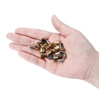 30/50pcs Cuerdas De Acero Inoxidable Doradas Para Pulseras Y Collares Joyería Hecha a Mano Con Tiras De Cierre De Capuchón Y Clip - details 2