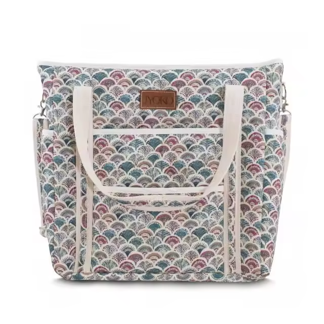 Bolso Carro Bebé Shimabara Jyoko con Bolsillos Organizadores y Correa Regulable Extraíble - 1