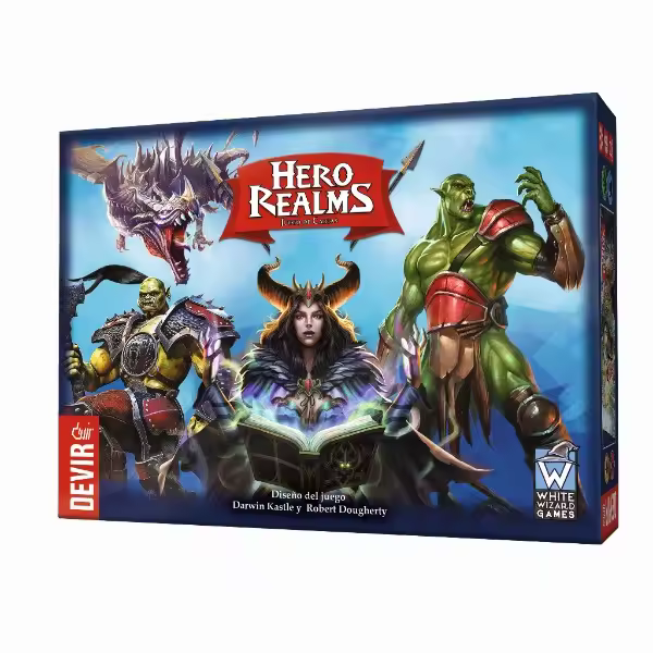 HERO REALMS BASICO. Producto innovador y de gran calidad, diseñado para brindar una experiencia única. Perfecto para regalar o disfrutar personalmente. - 1