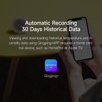 Sensor De Temperatura Y Humedad Qingping T Versión Hilo/BLE Compatible Con Apple HomeKit Mini Termómetro De Precisión Para Interior E-Link - details 8
