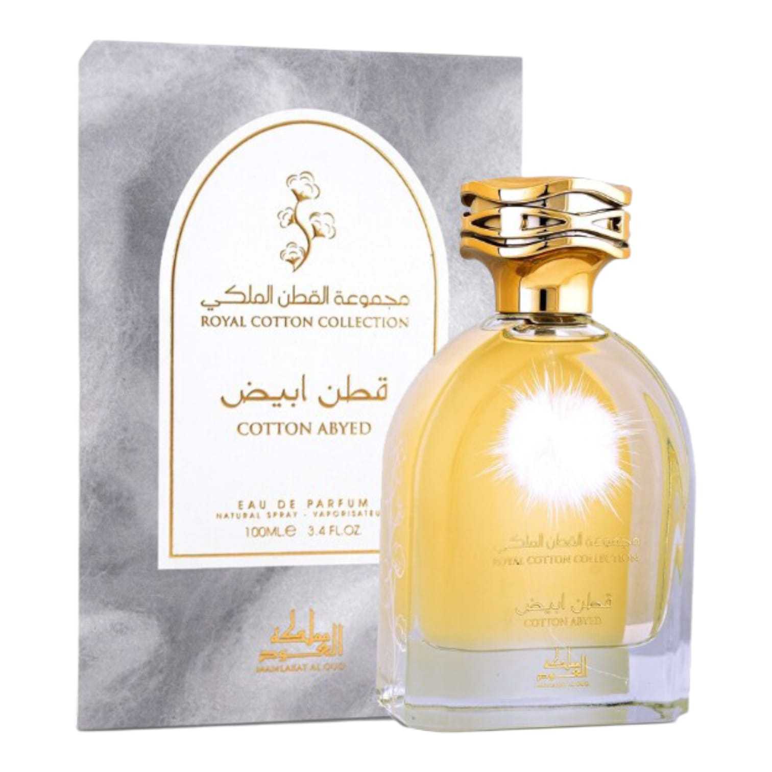 Lattafa By Mamlakat Al Oud Cotton Abyed Eau de Parfum para Mujer 100 Ml ***NOVEDAD***