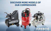 Arebos Compresor de Aire Comprimido Portátil - 30L - 1500W - Sin Aceite - details 24