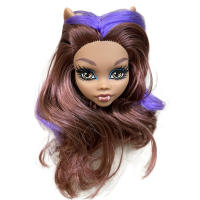 Muñeca Múltiple Con Cuerpo Movable 23cm Adecuada Para Varios Cabezas Blancas Verdes Marrones Moradas Figura De Acción Para Jóvenes De 14 Años O Más Material ABS - details 6