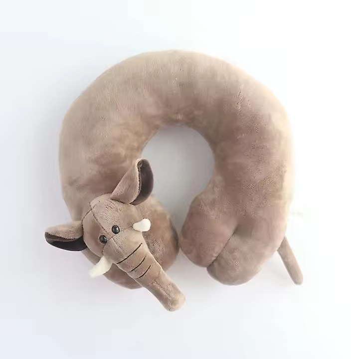 Elephant Shape Travel Pillow - 1