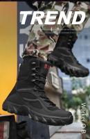 Botas De Motocicleta Para Hombres Botas Tácticas Botas De Desierto Para Fuerza Especial Botas De Senderismo Al Aire Libre Zapatos De Seguridad De Tobillo - details 3