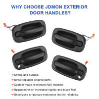 Manija De Puerta Exterior Para Coche Chevy Silverado 1999-2006 Accesorios Automotrices Piezas Y Sistema De Repuesto - details 5