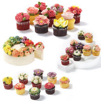 FAIS DU 19 Piezas Herramientas De Decoración De Pastel Con Caja Suministros De Pastelería Para Cupcakes Acero Inoxidable Ecológico - details 6