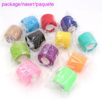10pcs Cinta Elástica Autoadhesiva De Colores Para Deporte Y Uso Doméstico Ideal Para Rodilla Muñeca Y Dedos Kit De Ayuda Para Manos Y Pies Con Tamaño 9x4.5cm - details 4