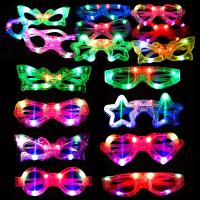 6pcs Lentes LED Brillantes Formas Diversas Luz Nocturna Para Fiestas Accesorio De Regalo Para Cumpleaños Halloween - details 0