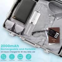 Irrigador Bucal Inalámbrico Recargable USB，Ocho boquillas， - Limpieza Profunda Portátil Impermeable - details 5