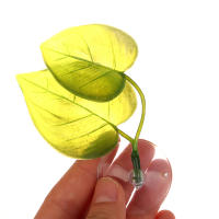 Planta Artificial Para Acuario Hojas Decorativas Para Descanso Y Reproducción De Betta Decoración De Juguete Para Peces Tamaño Único - details 12