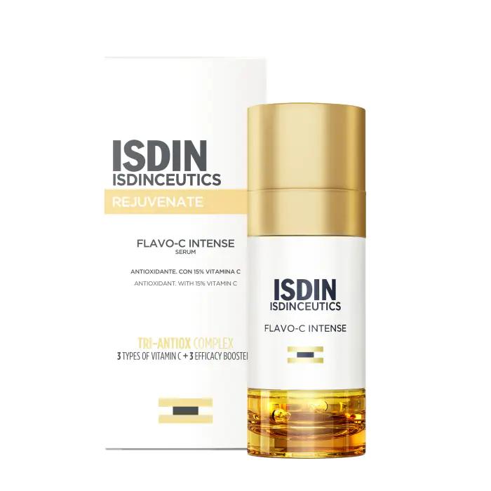 ISDIN Isdinceutics Flavo-C Intense | Sérum Facial con 15% Vitamina C Antioxidante y Antiedad — oferta en Miravia