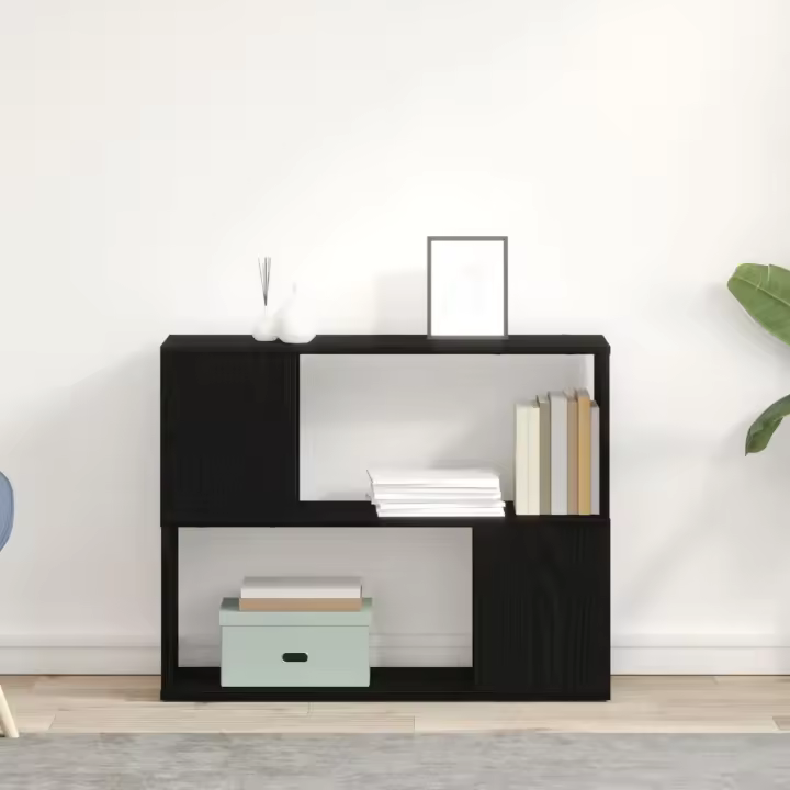 vidaXL Soporte para TV Blanco 80x24x63 cm de Madera - 1