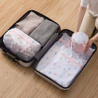 Juego De 6 Bolsas De Lencería Con Estampados Lindos Malla Fina Para Proteger Ropa Moderno Estilo Poliéster Origien China Continental - details 14