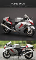 Maisto Modelo Estático De Motocicleta Suzuki Hayabusa 2022 a Escala 1:12 Coleccionable De Metal Para Jóvenes Y Adultos - details 3