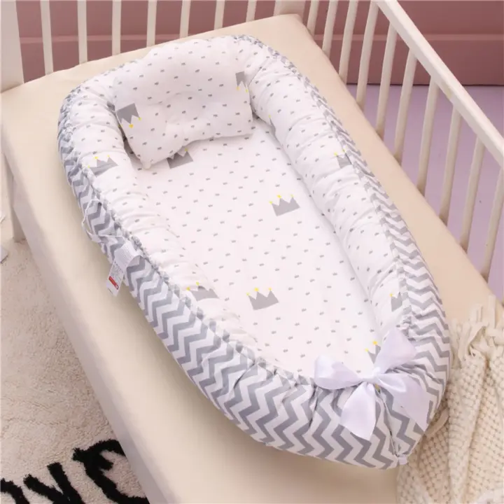 Cuna extraíble, cuna biónica para recién nacidos, lavable a máquina, cuna biónica para útero, suministros para madres e hijos. - 1