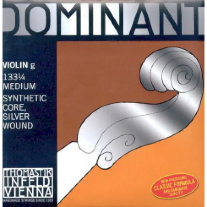 CUERDA VIOLIN-Thomastik (Dominant 133) (Nylon/Plata) 4ª (Sol) Medium Violin 1/4 - 1