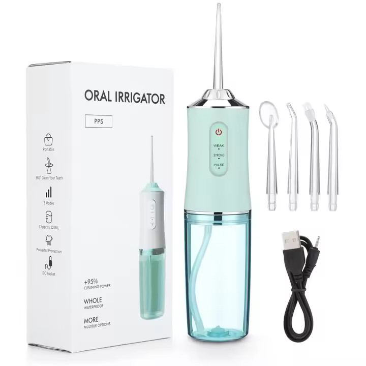irrigador dental potente mas vendido bucal portatil ultrasonido dental limpiador de sarro dental dental odontología irrigador bucal portatil blanqueadores de dientes efectivos - 1